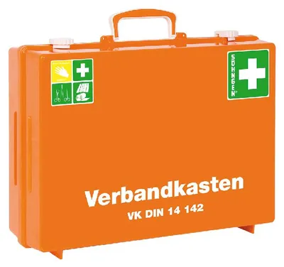 Produktbild von Verbandkasten K MT-CD orange DIN 14142 | Packung (1 Stück)