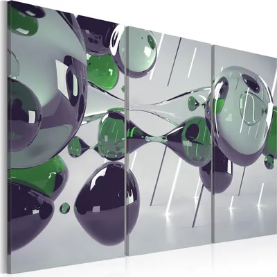 Produktbild von Modernes Wandbild 020101-68 (120x80) - 3 Teilig Bilder Fotografie auf Vlies Leinwand Foto Bild Dekoration Wand Bilder Kunstdruck Abstrakt