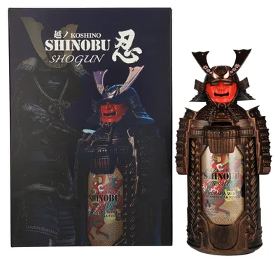 Produktbild von The Koshi-No Shinobu SHOGUN Blended Whisky Mizunara Oak Finish 43% Vol. 0,7l in Geschenkbox