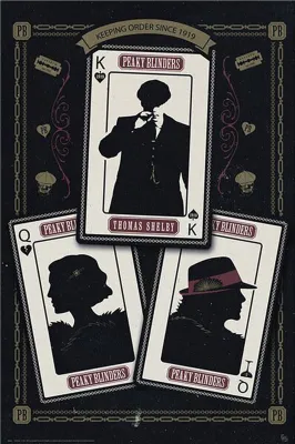Produktbild von Peaky Blinders Poster Cards 61 x 91,5 cm