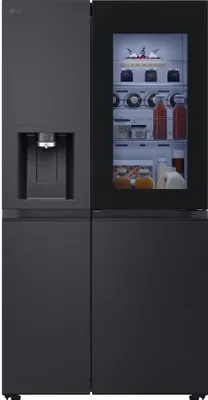 Produktbild von LG Side by Side Kühl-/gefrierkombination 628 L Essence Matte Black GSXE81EVBD