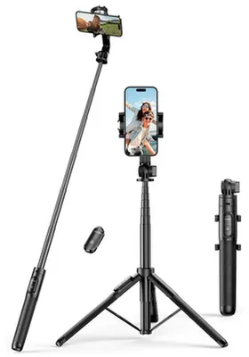 Immagine prodotto di Ugreen Selfie stick trikojis su Bluetooth nuotolinio valdymo pulteliu UGREEN 15062