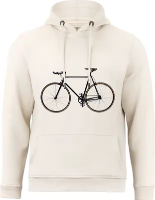 Produktbild von Cotton Prime® Kapuzensweatshirt Bike - Fahrrad XXL sand