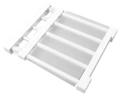 Image de Étagère extensible pour armoire, sans clous, pour séparer et organiser les placards, idéale pour les armoires et les commodes, longueur 30-40 cm (11,8-15,7 pouces)