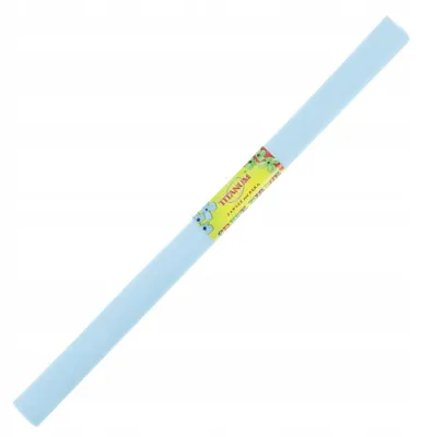 Obrázek produktu pro Titanum Krepový papír 200x50 cm azurový pro umělecké práce