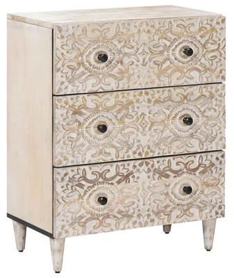 Image de Buffet de Rangement Blanc 60 x 33,5 x 75 cm