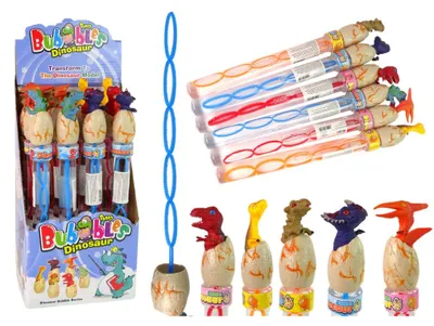 Produktbild von Leantoys Seifenblasen Dinosaurier 34 cm Verschiedene Farben