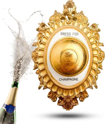Produktbild von TOPANBIETER 999 Champagnerklingel gold