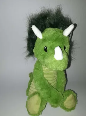 Produktbild von Plüschtier Triceratops, Dinosaurier, 38 cm, Kuscheltiere Stofftiere Tier Drache Dinos Saurier