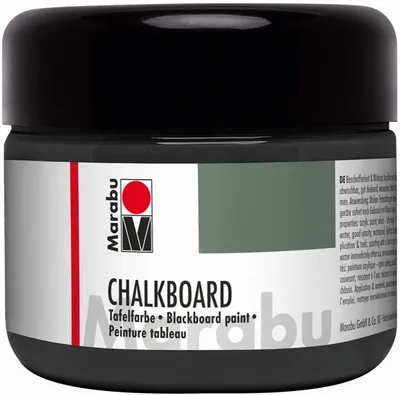 Produktbild von Marabu CHALKBOARD Tafelfarbe, Tafel Schwarz 875, 225 ml