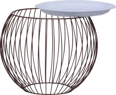 Produktbild von vidaXL Couchtisch Golden Ø 41 cm