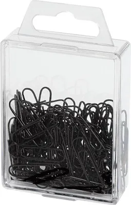 Zdjęcie produktu dla Wedo 901 244201, Metal, Plastik, Czarny, 27 mm, PCW, 100 szt.