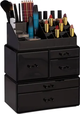 Zdjęcie produktu dla Organizer do makijażu RD3148, czarny