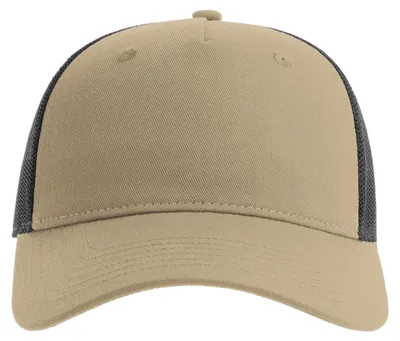 Image de Atlantis Headwear - Casquette trucker « Zion » LT1010 (taille unique) (kaki/noir)
