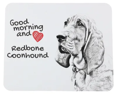 Produktbild von Art-Dog Mauspad Redbone Coonhound