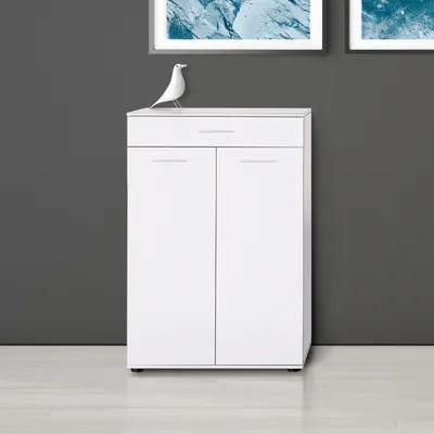 Obrázok produktu pre Skye Decor, Botník (skrinka na topánky) - Todeba (biela)
