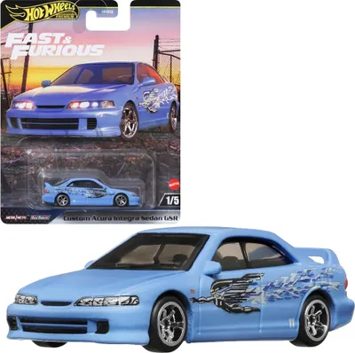 Immagine prodotto di Personalizzato Acura Integra Sedan GSR JDJ13 | Hot Wheels Auto Fast & Furious
