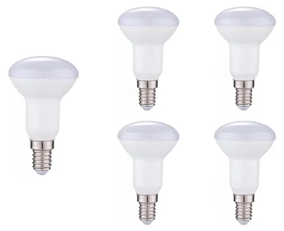 Productafbeelding van Kobi LED Reflectorlamp R63 E14 - 5W 400lm 4000K - Neutraalwit - Vervangt 35W - 5 stuks