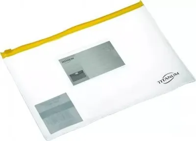 Imagen del producto de Carpeta de PVC A5 con cierre de cremallera, modelo 194581, formato A5, paquete de 12 unidades