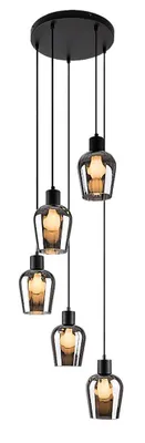 Produktbild von Rabalux 72272 Moderne Lichtfamilien Matt-schwarz Metall