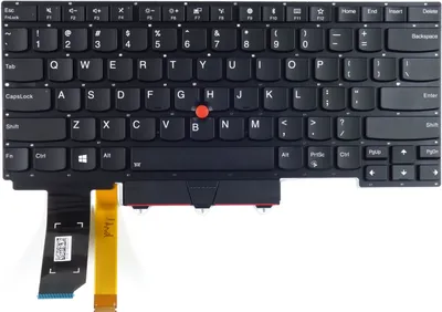 Produktbild von Tradebit - Klávesnice pro Lenovo ThinkPad | Čeština US QWERTY INT | Plná kompatibilita | Vysoce kvalitní materiály | Modely: E14