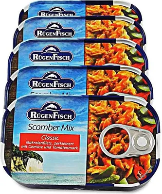 Produktbild von Scomber Mix 5er Pack (5 x 120 g)