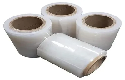 Imagen del producto de Película de estiramiento transparente, de 100 mm de ancho y 150 metros de largo, para embalaje