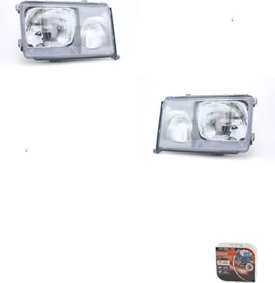 Produktbild von Scheinwerfer Osram Night Breaker Laser passend für Mercedes W124 84-89 mitH3 L R 1248204961 1248200161 A1248200161 A1248204961 1248205061 12482 Johns