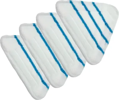 Produktbild von Set mit 4 Mikrofaserbezügen für den Lidl Silvercrest oder Vileda Steam Mop. Ersatz-Mikrofasertuch für LIDL 2-in-1-Dampfmopp