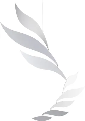 Produktbild von Flensted Mobiles - Silberner Rhythmus Mobile, groß