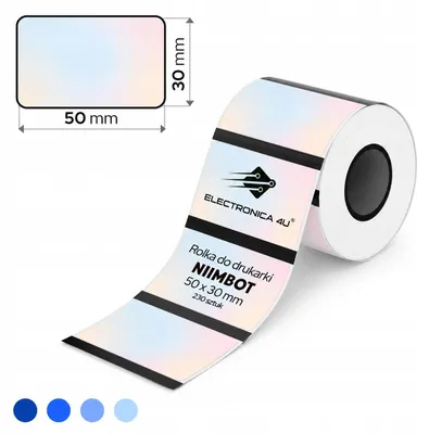Obrázok produktu pre Samolepiace termálne štítky Niimbot B1 B4 B21 B3S B31 50x30