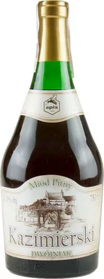 Obrázok produktu pre Kazimierski Dwojniak Med (polovičný) 0,75L | Medovina med víno medovina víno med medovina | 750 ml | 16% alkoholu | Apis