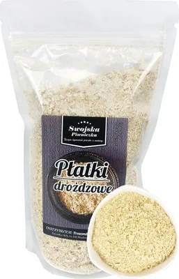 PŁATKI DROŻDŻOWE POLSKIE 500g Drożdże Nieaktywne Swojska Piwniczka