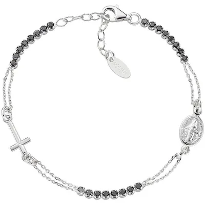 Immagine prodotto di Bracciali Amen Silver Collection Croci - donna
