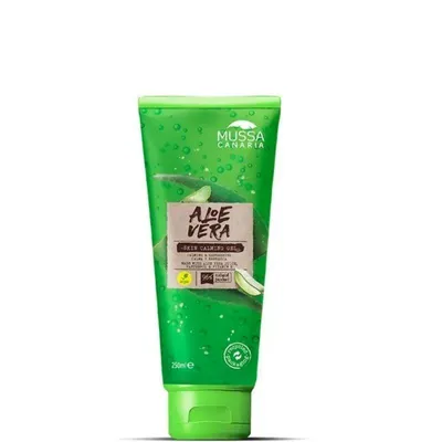 Zdjęcie produktu dla Aloe Vera Skin Gel Canary Islands Mussa Canaria 250ml. Żel aloesowy z Wysp Kanaryjskich Teneryfa