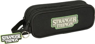 Image de Safta 812584513 Stranger Things Double Pochette Noir Homme Noir One Size