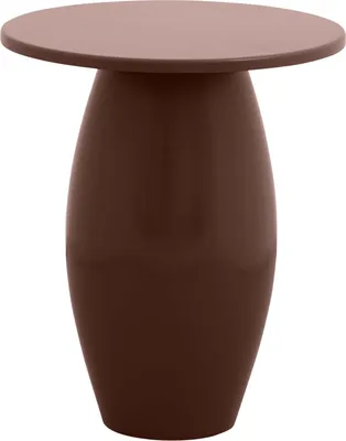 Produktbild von FURNLUX Beistelltisch Tarim Rot 40cm / Hauptfarbe: Rot / Abmessungen: 40 x 40 x 50 cm