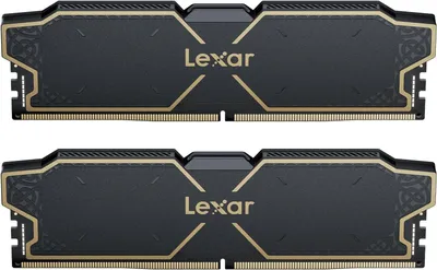 Produktbild von DIMM 32 GB DDR5-6000 (2x 16 GB) Dual-Kit (schwarz, LD5U16G60C38LG-RGD, Thor OC)