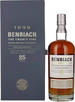Produktbild von BenRiach 25 Jahre - The Twenty Five - Four Cask Matured - Single Malt Scotch Whisky