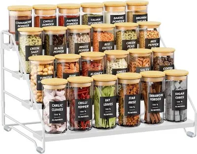 Produktbild von Famanu Kräuterregal mit 4 Etagen - Weiß