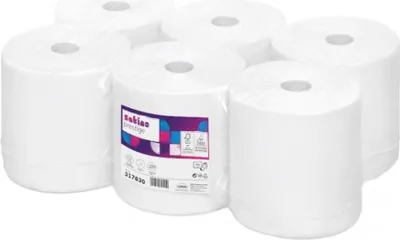 Zdjęcie produktu dla #6xsatino by wepa Rolka ręcznika Prestige, 2-warstwowa, 220 m