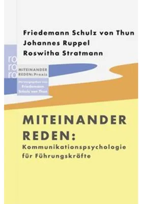 Obrázok produktu pre Miteinander reden. Kommunikationspsychologie für Führungskräfte