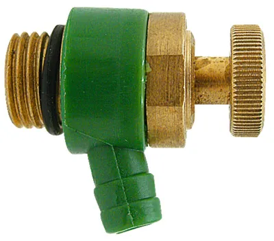 Obrázok produktu pre Mosadzný vypúšťací ventil s tesnením pre hydraulické systémy 1/4" 2600410314
