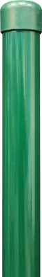 Produktbild von Alberts Zaunpfosten für Fix-Clip Pro | zinkphosphatiert, grün kunststoffbeschichtet | Länge 1500 mm | Schellen-Ø 34 mm