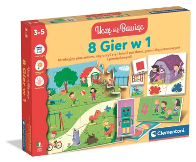 Obrázek produktu pro Edukacyjny zestaw 8 gier w 1 50414