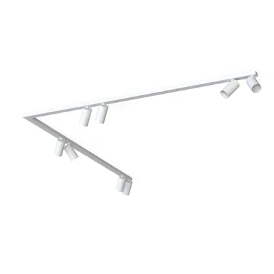 Immagine prodotto di Lampada da parete e soffitto a LED Nowodvorski MONO CORNER 7751 acciaio, bianco