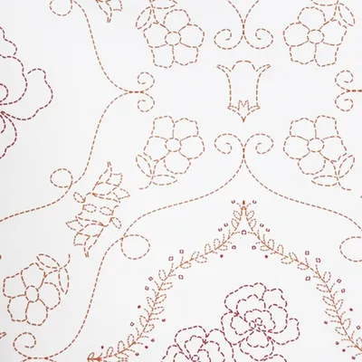 Produktbild von Vintage Chic Tapete Rasch Textil Tapete Landhaus 321820 Retro Blume creme orange