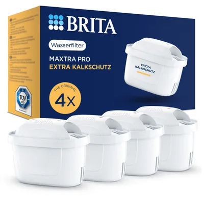 Produktbild von BRITA Wasserfilter-Kartuschen MAXTRA PRO Extra Kalkschutz - 4er-Pack