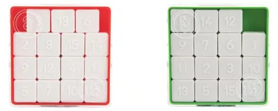 Zdjęcie produktu dla Hra 15 hlavolam přesouvačka plast 7,5x7,5cm