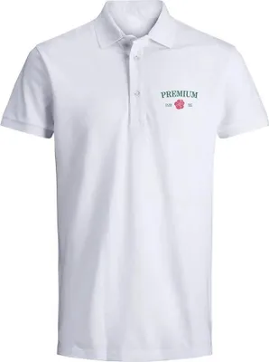 Obrázok produktu pre Jack & Jones Blaalfie polokošeľa s krátkym rukávom White S Men White S